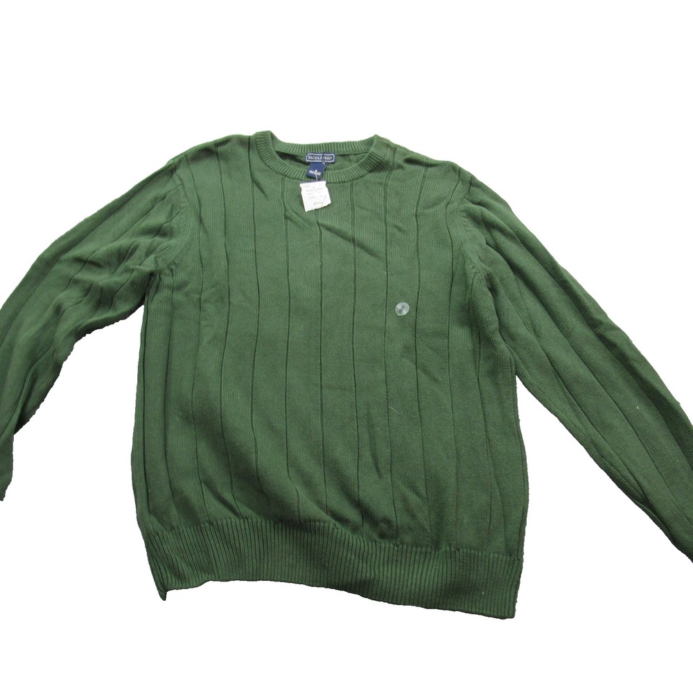 Saddlebred Sweater Mens Medium Ribbed Knit Crewneck Pullover‎ Classic